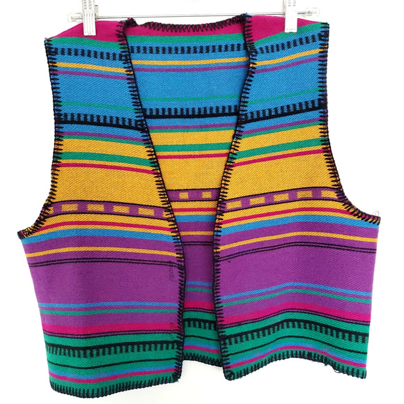 Vintage Eagle River Traders Womens Size 10 Wool Blend Vest (No Buttons) USA Made - Picture 1 of 4